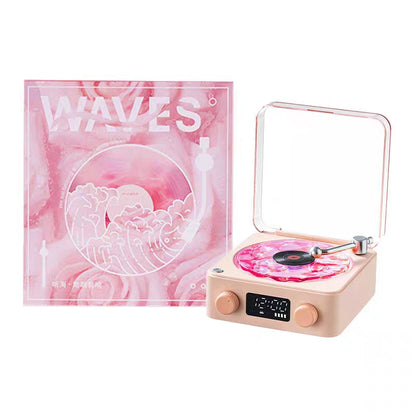 Waves Retro Bluetooth Vinyl Player