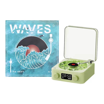 Waves Retro Bluetooth Vinyl Player