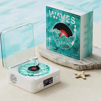 Waves Retro Bluetooth Vinyl Player