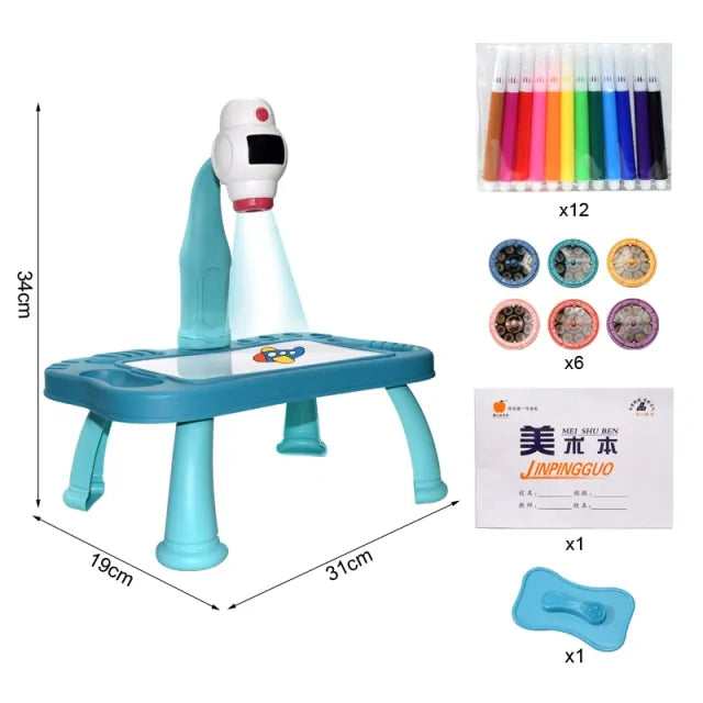 Led Projector Drawing Table